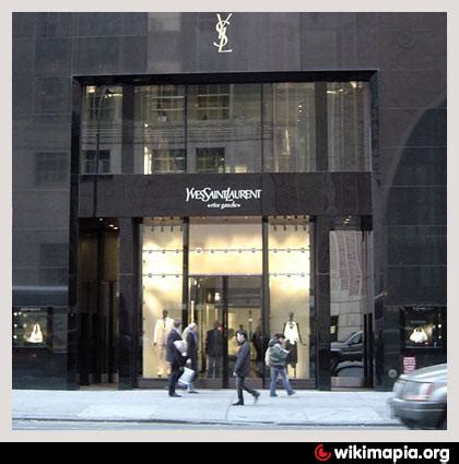 ysl store new york